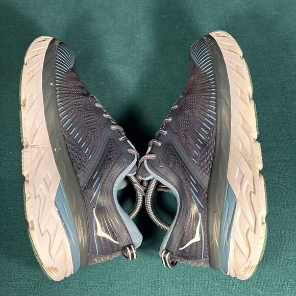 Hoka One One Bondi 7 Running Shoes Men’s Size 9.5 Blue Gray Athletic Sneakers main image 8